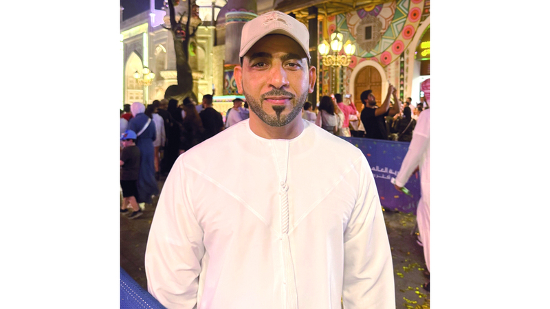 خالد المدحاني: يوم افتتاح القرية يُعدّ من أهم أيام الموسم، فهو مفعم بأجواء الفرح، ويجمع كرنفالات من دول مختلفة.