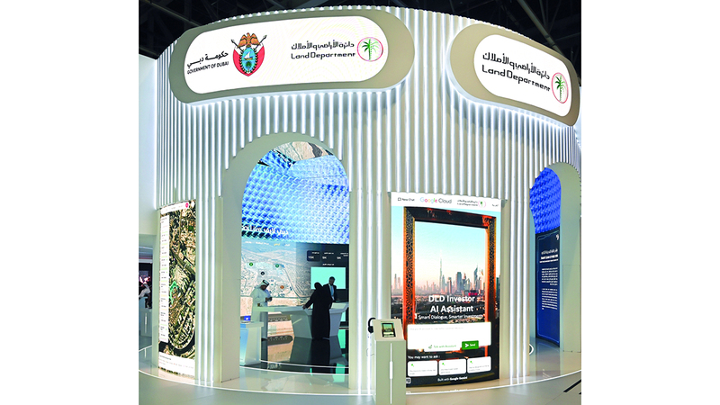 «أراضي دبي» كشفت عن المبادرة الجديدة خلال مشاركتها في «جيتكس». من المصدر