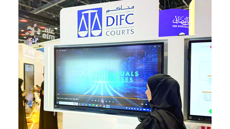 «المحاكم» أكدت أنها تعمل على إطلاق خدمات جديدة بالذكاء الاصطناعي. من المصدر