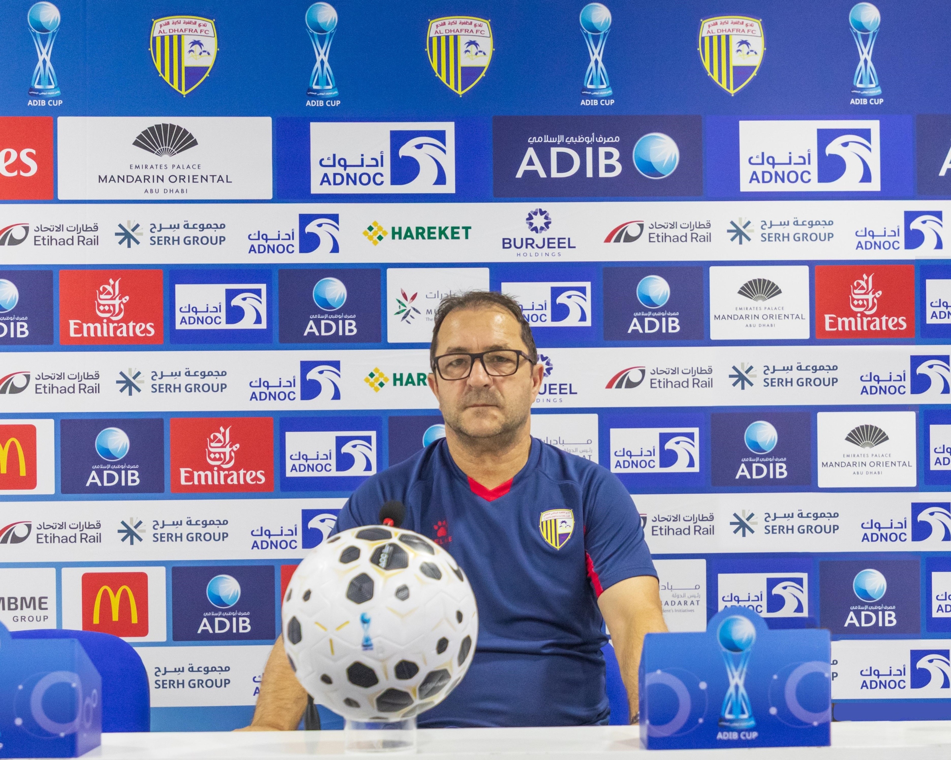 مدرب الظفرة بتروفيتش: حالة الطرد مؤثرة في الخسارة أمام الشارقة