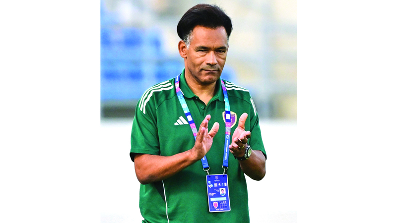 المدرب البرتغالي خوسيه مورايس. الإمارات اليوم