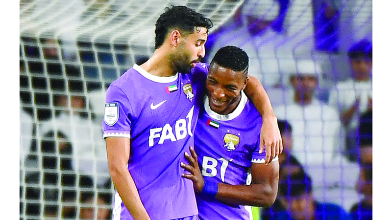 تخطّى بني ياس برباعية نظيفة.. الصدارة في قبضة «الزعيم»