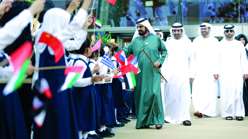 نشر المعرفة سيبقى نهجاً راسخاً لدولة الإمارات. أرشيفية