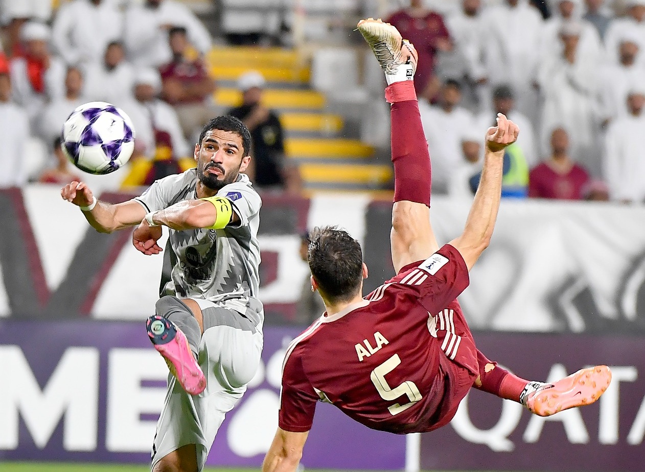 الوحدة يتفنن أمام مرمى الدحيل القطري.. بلمسات تاديتش وهدف عالمي لزهير