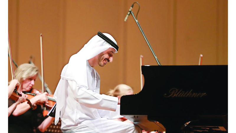 حمد الطائي قدم توزيعاً خاصاً بطابع فريد للنشيد الوطني. من المصدر