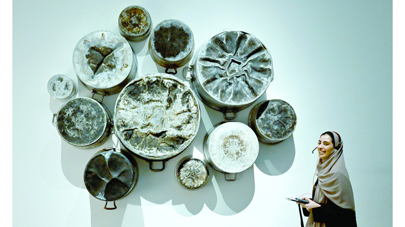 التجربة تُطل بـ«نسيم عالمي» يعكس روح «اللوفر أبوظبي» وهويته. تصوير: إريك أرازاس