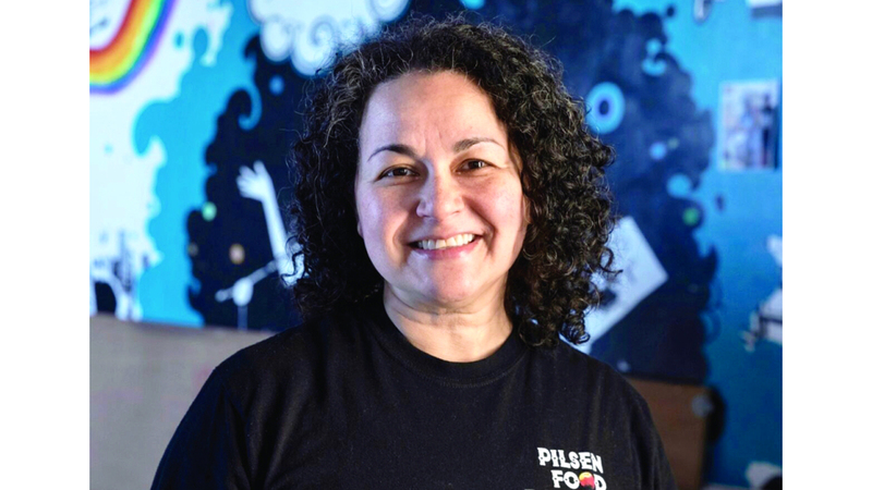 صاحبة متجر «بيلسن» إيفلين فيغيروا. من المصدر