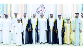 الصورة: مكتوم بن محمد يحضر أفراح النعيمي