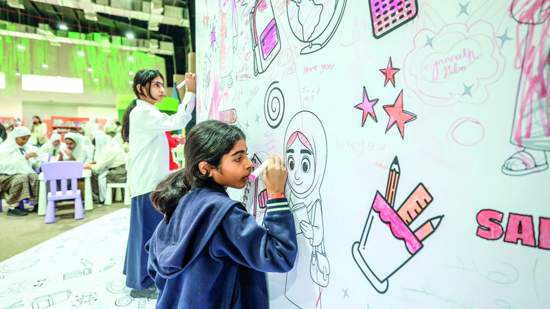  الفجيرة لكتاب الطفل يملأ عيون قراء المستقبل بالدهشة