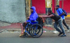 الصورة: العاصفة «ميليسا» تضرب هايتي الفقيرة