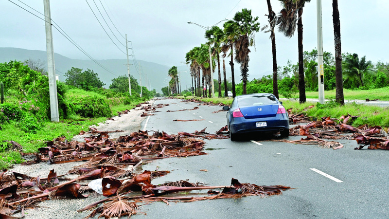 إعصار «ميليسا» خلّف أضراراً جسيمة في البنية التحتية. إي.بي.إيه