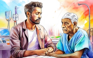 الصورة: «أبوعلي» يحتاج إلى تجديد بطاقة التأمين الصحي بـ 9100 درهم