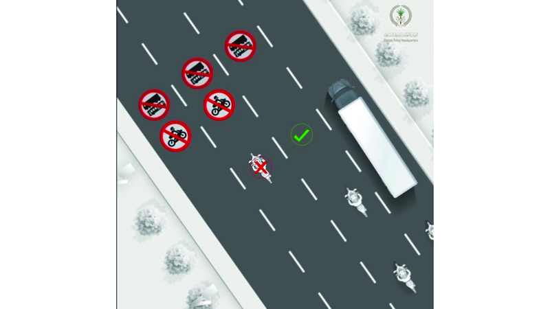 ضوابط جديدة لسير المركبات الثقيلة و الدليفري بدبي والشارقة.. أبرزها حظر المسارات السريعة