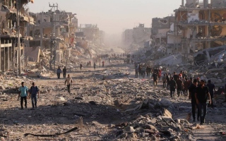 الصورة: أعضاء مجلس السلام لإدارة غزة بعد الحرب