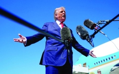 الصورة: ترامب يتعهد بالحفاظ على تمويل برنامج «الإعانات الغذائية - سناب» رغم الإغلاق الحكومي