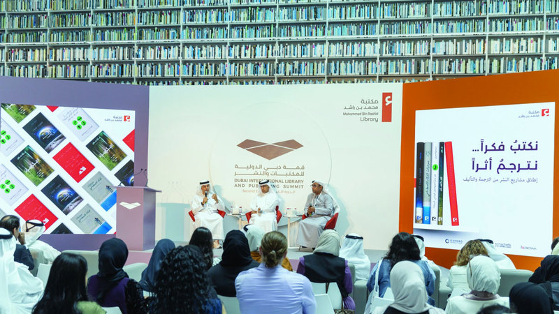 مؤتمر دبي الدولي للمكتبات من الأحداث العالمية المهمة في مناقشة واقع ومستقبل صناعة النشر. تصوير: دينيس مالاري