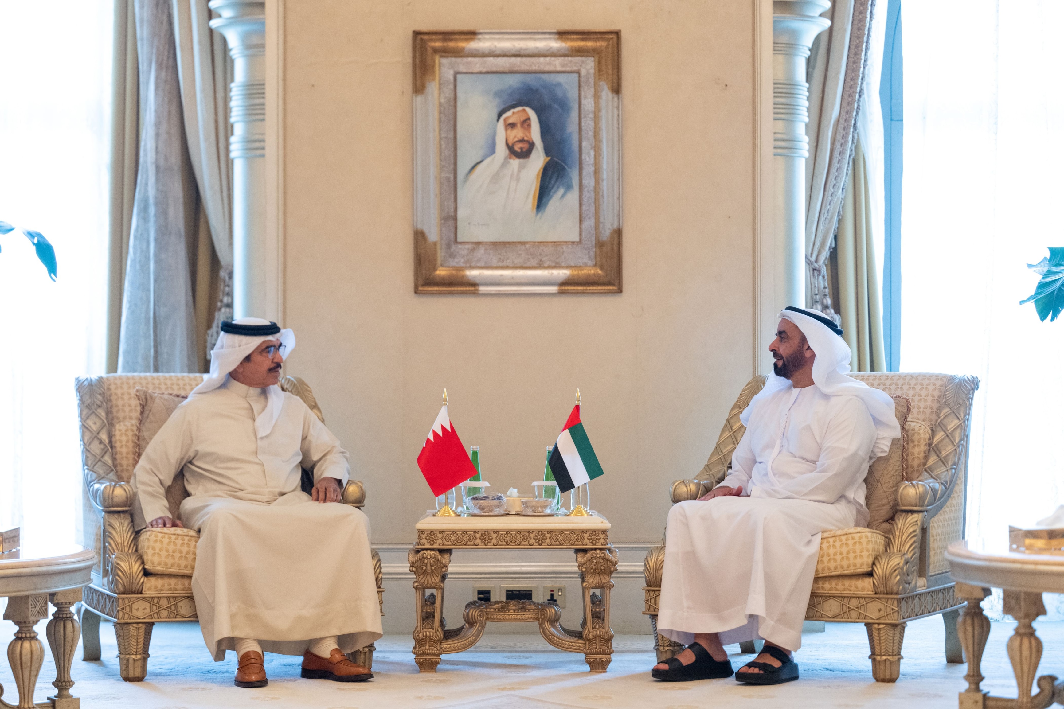 سيف بن زايد يلتقي وزراء داخلية على هامش اجتماع التحالف الأمني الدولي في أبوظبي