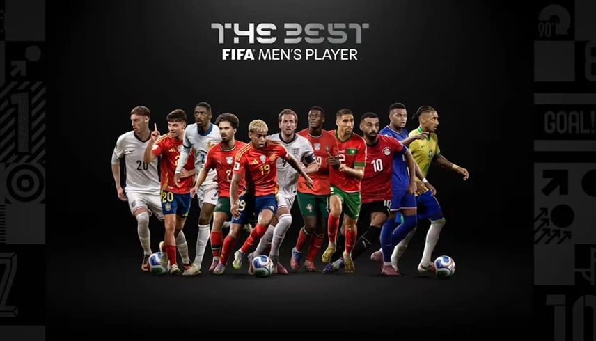 4 لاعبين عرب ينافسون على لقب الأفضل في العالم