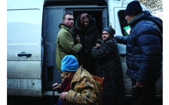 الصورة: الأوكرانيون منقسمون حول التحدث باللغة الروسية