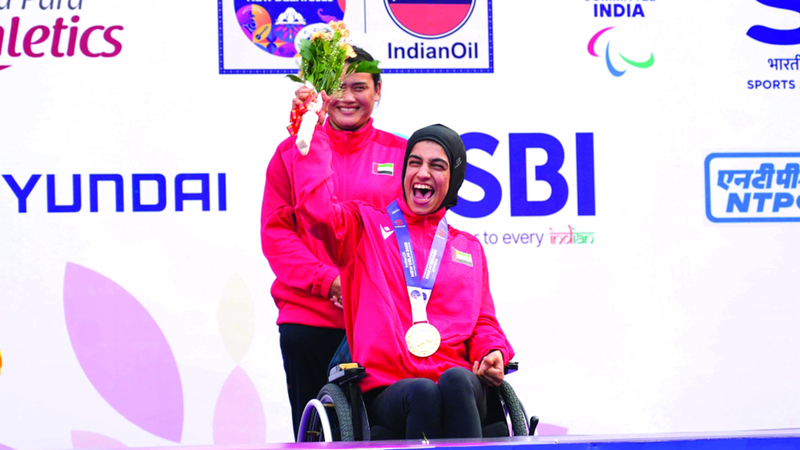 ذكرى الكعبي.. فتاة إماراتية جعلت من التحدي طريقاً إلى المجد