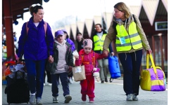 الصورة: دول الاتحاد الأوروبي في مأزق بسبب «تقاسم أعباء المهاجرين»