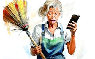 الصورة: تحايل إلكتروني جديد يستهدف عاملات منازل بتهديدهن بـ «مخالفة وتحقيق»