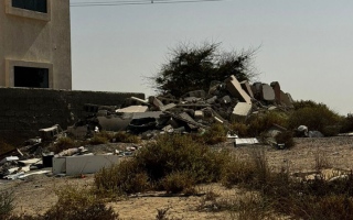 الصورة: مخلفات البناء