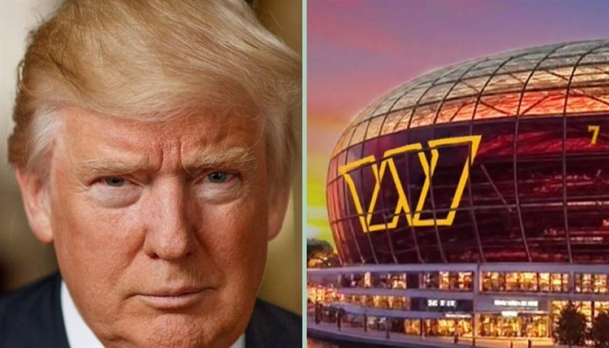 ترامب يُطلق اسمه على ملعب في واشنطن