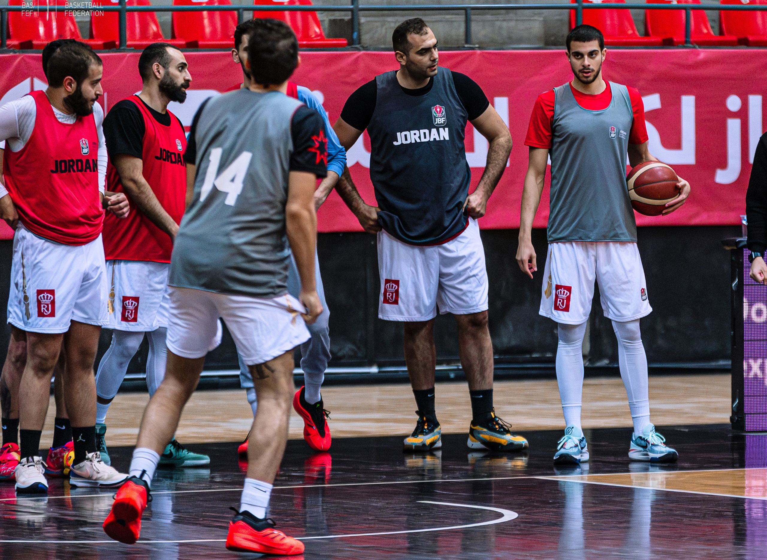 الكشف عن قائمة منتخب الأردن لمواجهة سورية في تصفيات كأس العالم لكرة السلة