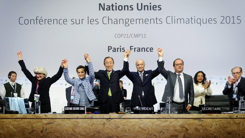 اتفاقية باريس للمناخ أقرت حداً لارتفاع درجة حرارة الأرض عند 1.5 درجة مئوية. أرشيفية