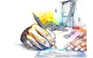 الصورة: «حسن النية» يقود متعاملين إلى السجن بشيكات ضمان غير قابلة للصرف