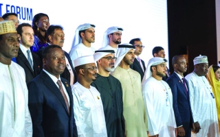 الصورة: الإعلان عن 18 مذكرة تفاهم بين الإمارات وتشاد