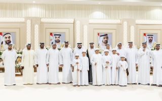 الصورة: أحمد بن محمد يحضر أفراح الخياط وآل علي