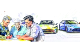 الصورة: تشكيل عصابي يستولي على 3 سيارات فارهة بـ 4.5 ملايين درهم