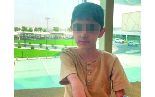 الصورة: الطفل «يوسف» يحتاج 5.1 ملايين درهم لاستكمال كلفة الحقنة الأغلى في العالم       