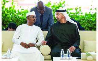 الصورة: رئيس الدولة: حريصون على تعزيز شراكاتنا التنموية مع القارة الإفريقية