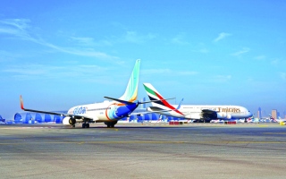 الصورة: 453 طائرة «تحت الطلب» تعزز أسطولَي «طيران الإمارات» و«فلاي دبي»