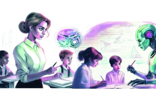 الصورة: معلمون يستخدمون الذكاء الاصطناعي «علاجاً آنياً» لتدنّي مستوى الطلبة