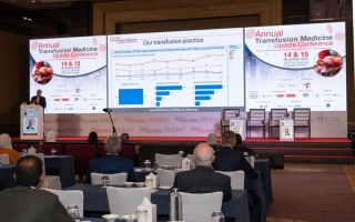 الصورة: مؤتمر مستجدات نقل الدم يناقش الجاهزية في حالات الحوادث الجماعية وقواعد بيانات المتبرعين