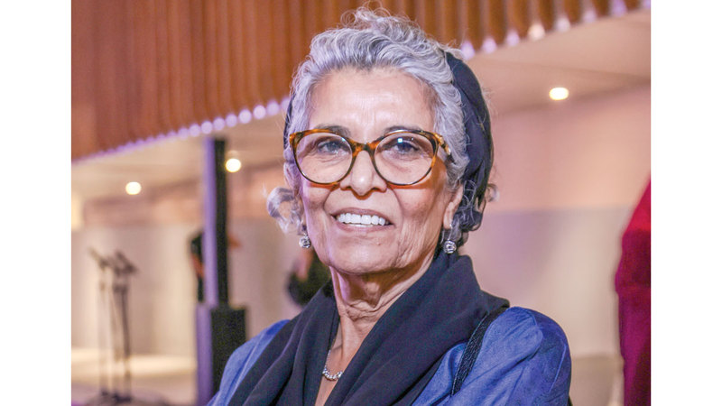 فاطمة لوتاه: عرْض أحد أعمالي على قبة الوصل شكّل مصدر سعادة وشعوراً عارماً بالرضا.