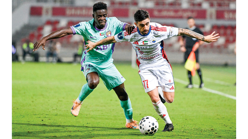 كورنادو: لسنا راضين عن تراجع الشارقة.. وعلينا تصحيح المسار