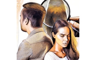 الصورة: بصمة تثبت حق مطلقة في 200 ألف درهم أقرضتها لزوجها السابق