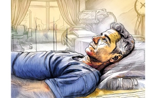 الصورة: «أبوعلاء» يحتاج إلى أدوية قلب وأمراض مزمنة بـ 40 ألف درهم