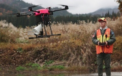 الصورة: مسيّرة متطورة لردع الدببة في اليابان