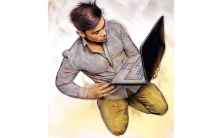 الصورة: 50 ألف درهم عقوبة شاب سرق «لابتوب» فتاة