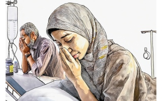 الصورة: «نوال» تحتاج إلى 23.7 ألف درهم لعلاج نوبات الصرع