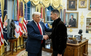 الصورة: رونالدو ينشر لقطات من لقائه مع ترامب في البيت الأبيض