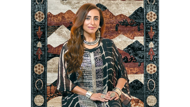 تصاميم المجموعة تستلهم رؤية بدور القاسمي وشغفها بالتاريخ والحِرَف اليدوية التراثية. من المصدر