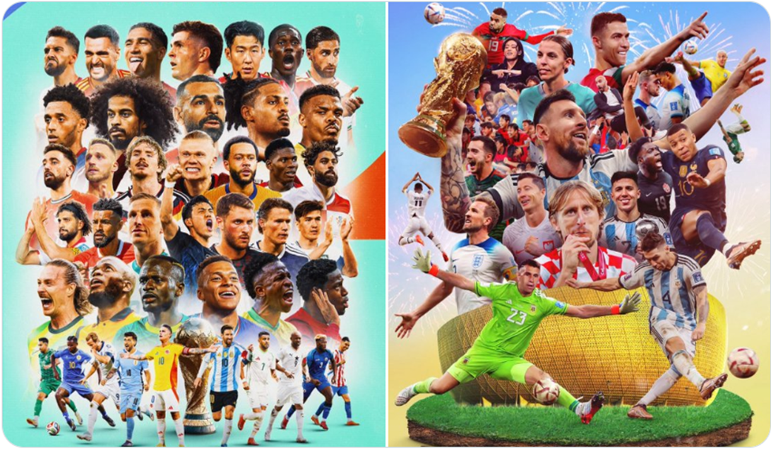 الفيفا يُخفي رونالدو من ملصق المونديال