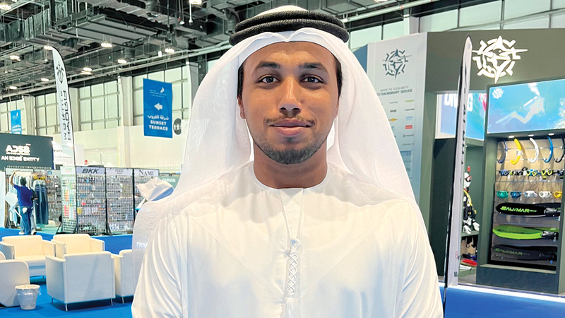 أحمد راشد الجنيبي: الطلب على اليخوت يزداد في بعض المواسم تزامناً مع سباقات صيد الأسماك وتحسن الطقس.